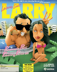 Leisure Suit Larry 3 Box Art