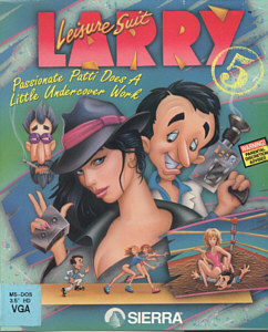 Leisure Suit Larry 5 Box Art